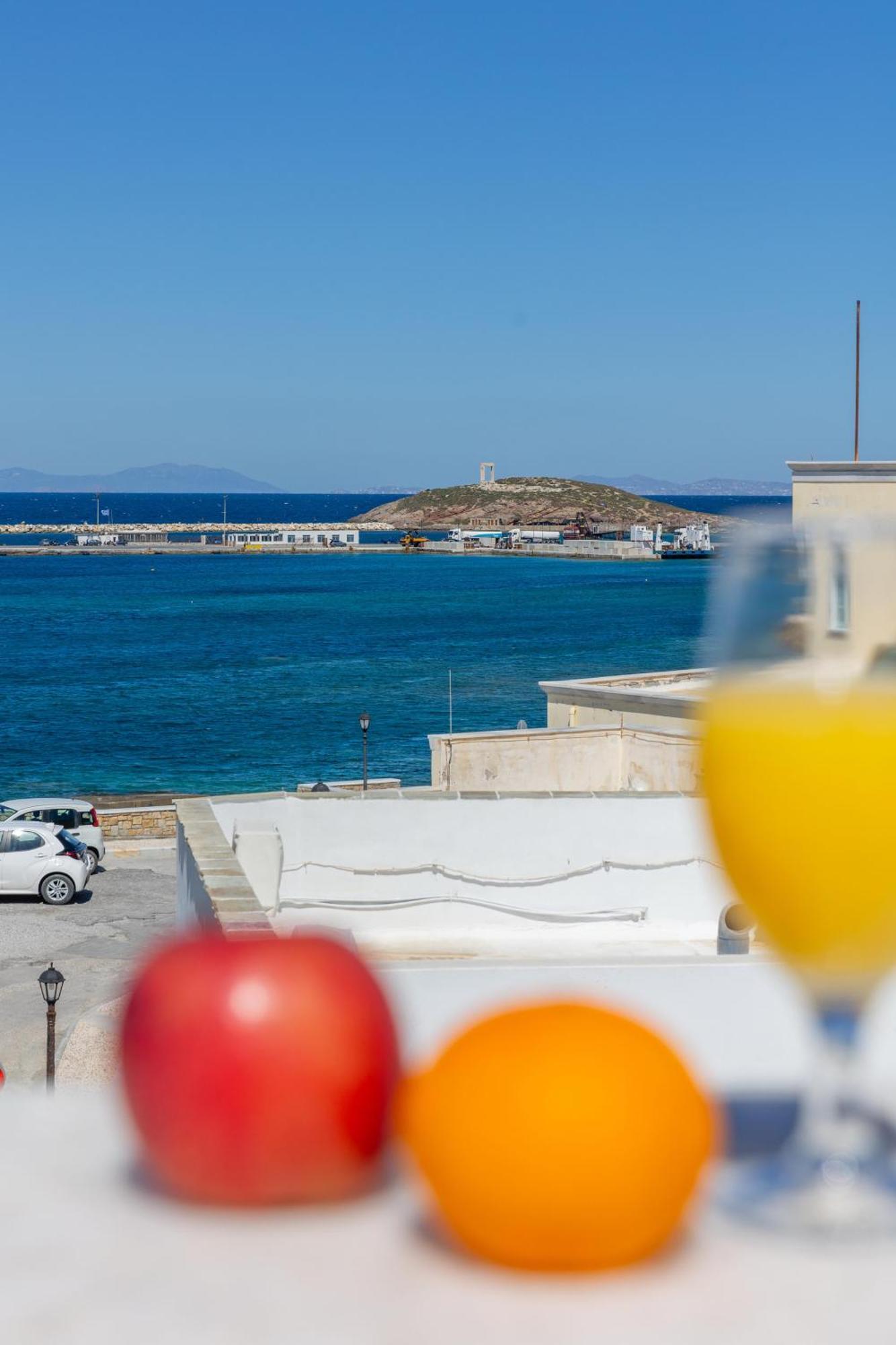 Kymata Hotel Naxos City Экстерьер фото